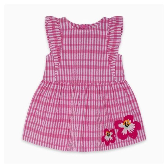TUCTUC Other - TUCTUC PINK AND WHITE WOVEN DRESS